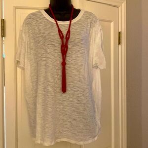 NWT Red Beaded Necklace
